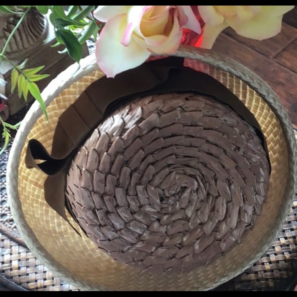 Vintage The Emporium Straw Hat